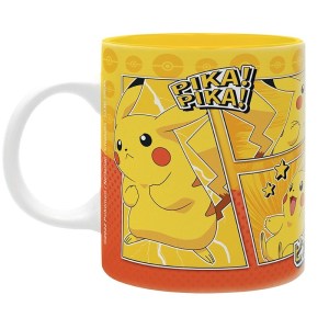 Pokemon Pikachu comic strip tazza